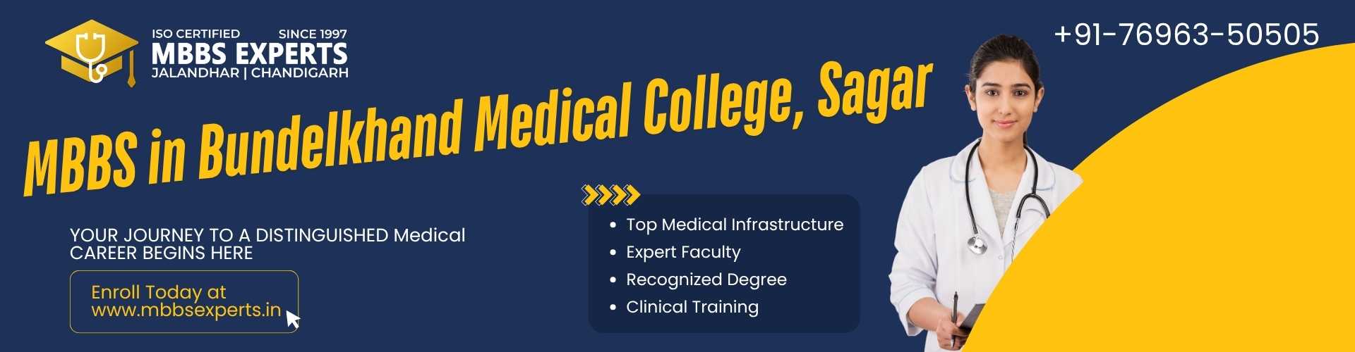 mbbs in bundelkhand medical college, sagar
