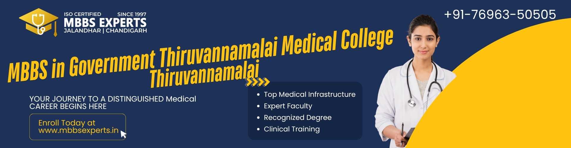 mbbs in gtvmmc, thiruvannamalai