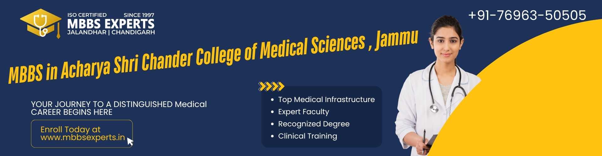 mbbs in acharya shri chander college of medical sciences jammu