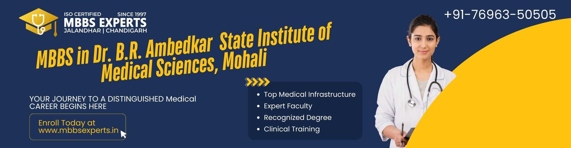 mbbs in dr. b.r. ambedkar state institute of medical sciences mohali