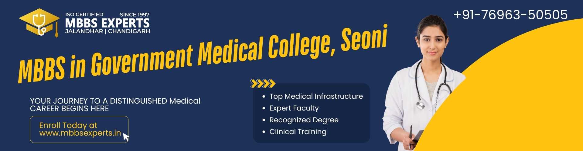mbbs in government medical college, seoni