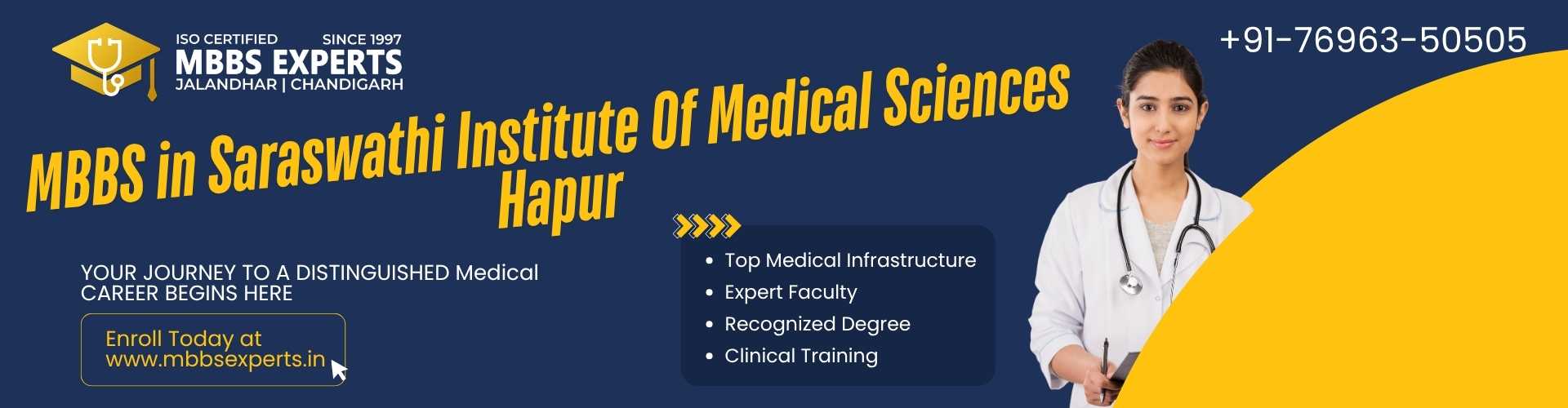 mbbs in saraswathi institute of medical sciences hapur