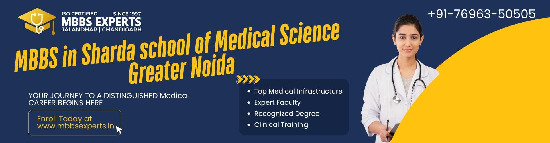 mbbs in sharda schoolof medical science greater noida