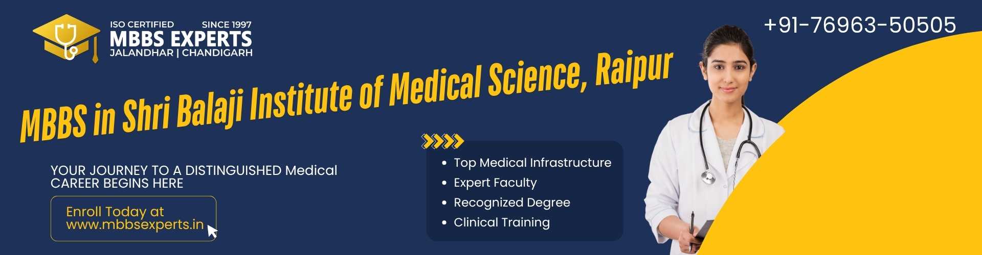 mbbs in shri balaji institute of medical science, raipur