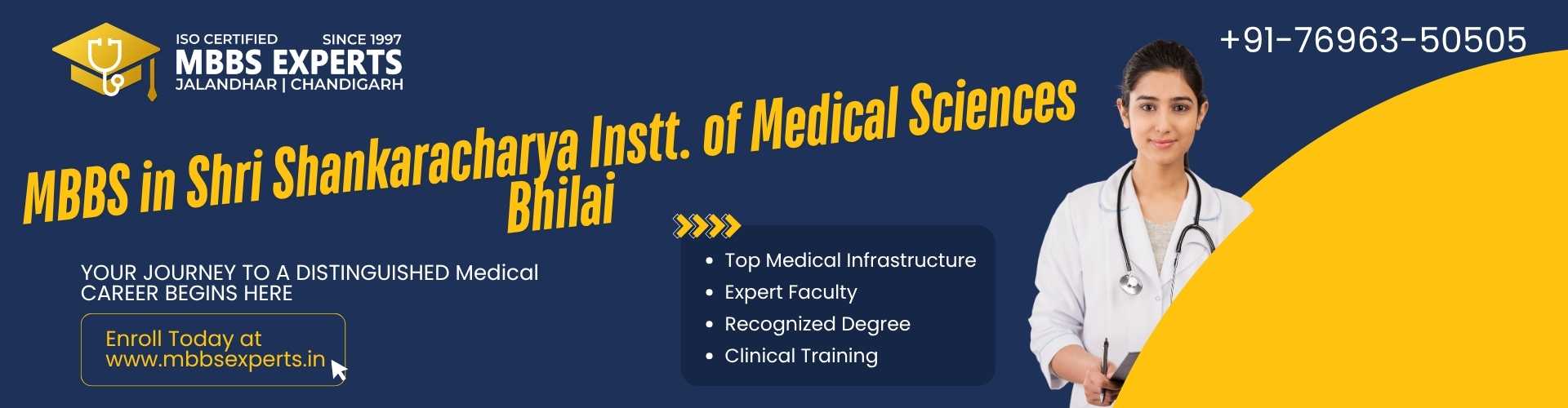 mbbs in shri shankaracharya instt. of medical sciences, bhilai
