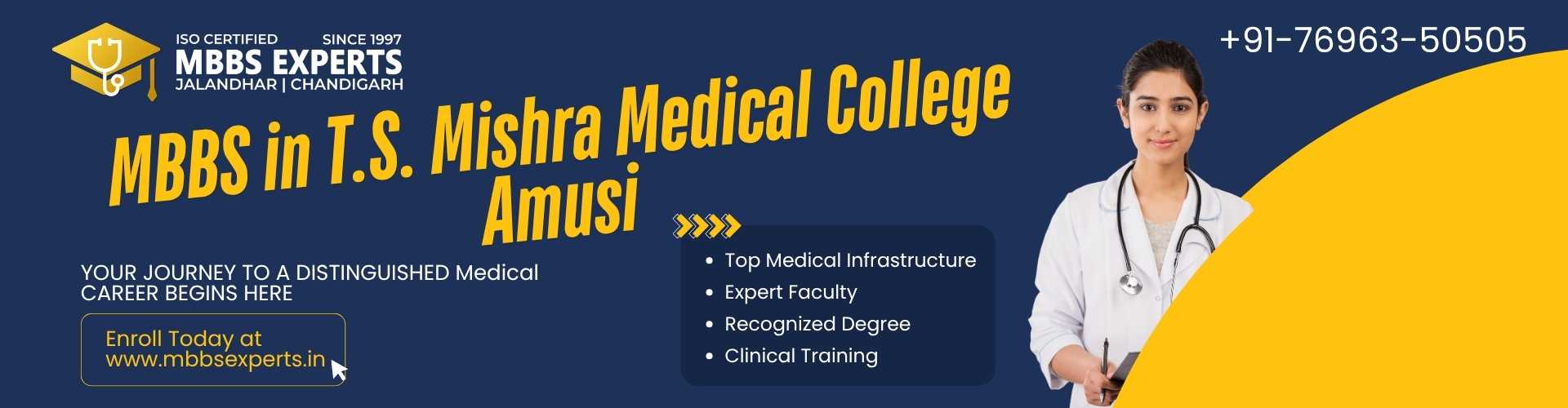 mbbs in t.s. mishra medical college hospital amusi