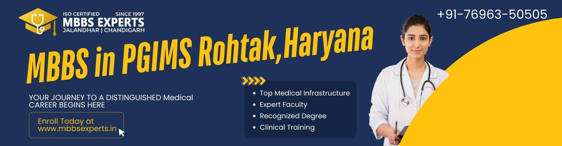 mbbs in pgims rohtak