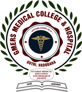 logo gmers medical college and hospital, gotri