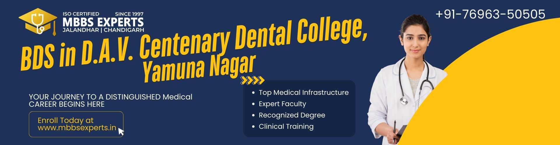 bds in dav dental, yamunanagar